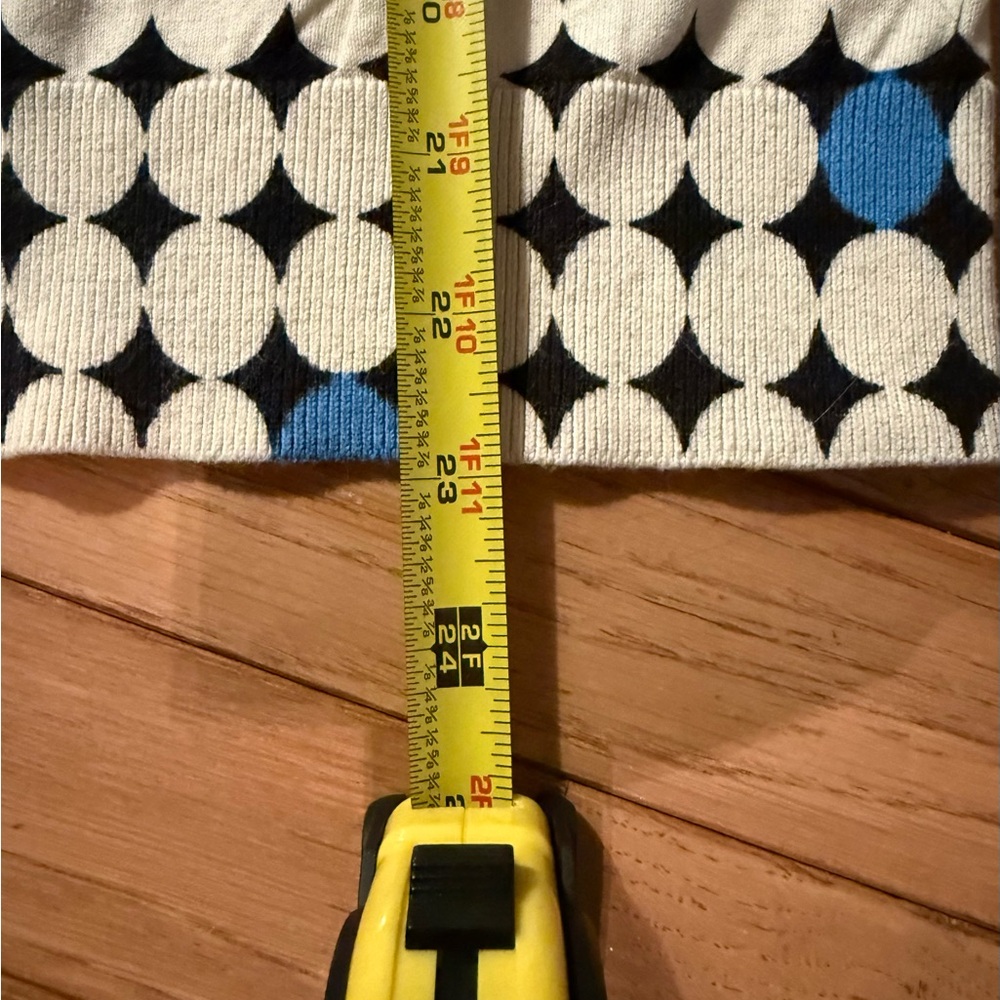 Talbots Geometric Patterned Short Sleeve Sweater - image 8